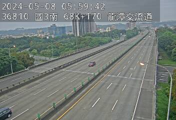 國道3號 南下 68K+170 大溪交流道到龍潭交流道 0.1 公里 氣溫16.6度