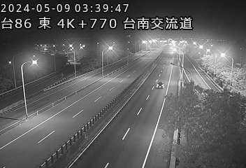 4K+770 灣裡交流道到台南交流道 氣溫20.9度 時速81公里