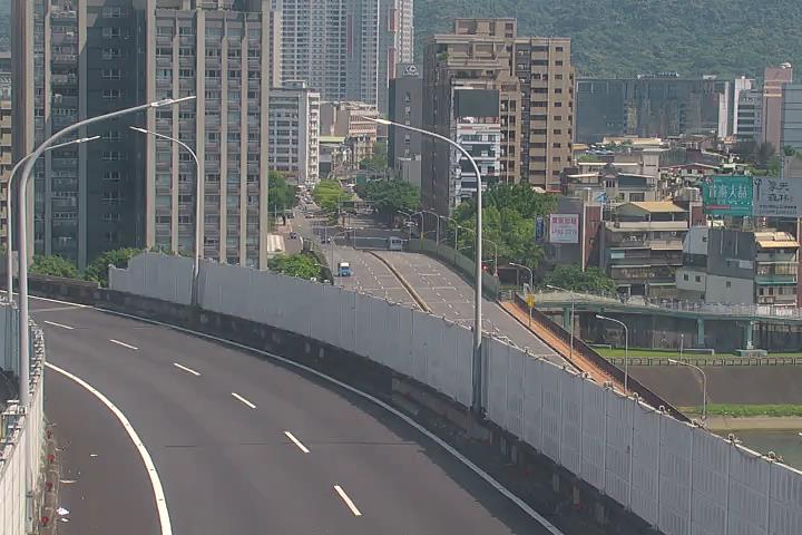 台北市道路  054-環東快成功橋 距離1.0公里 氣溫31.8度