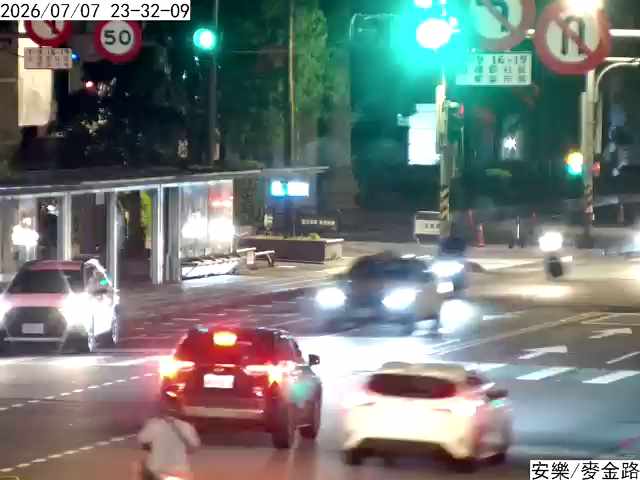 基隆市道路 安樂路 麥金路即時影像
