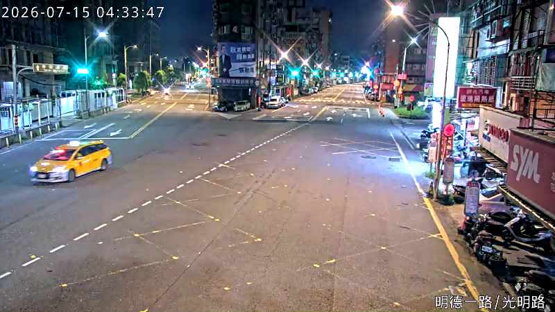 基隆市道路 明德一路 光明路 (往台北)即時影像