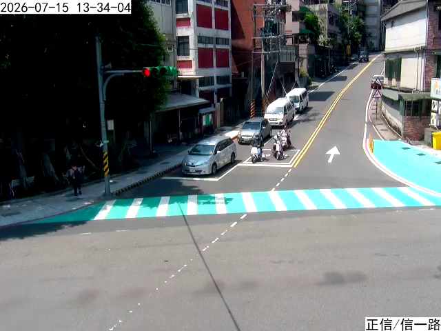 基隆市道路 正信路 信一路即時影像