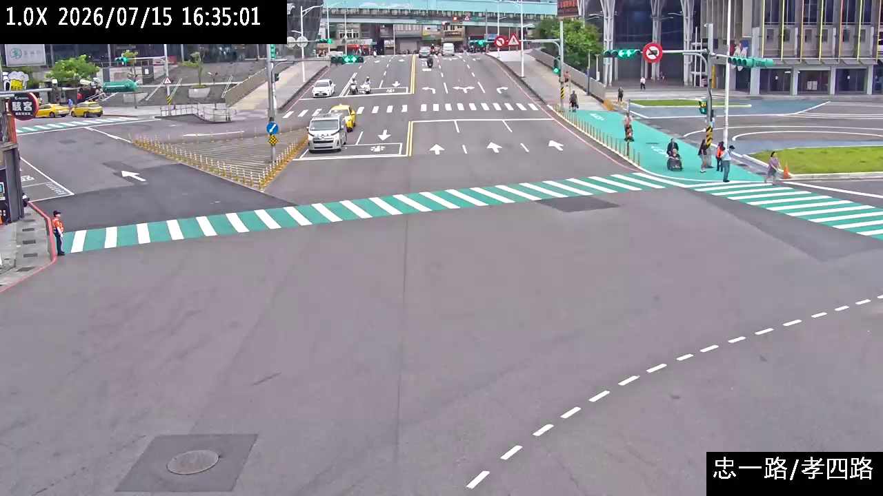 基隆市道路 忠一路 孝四路即時影像