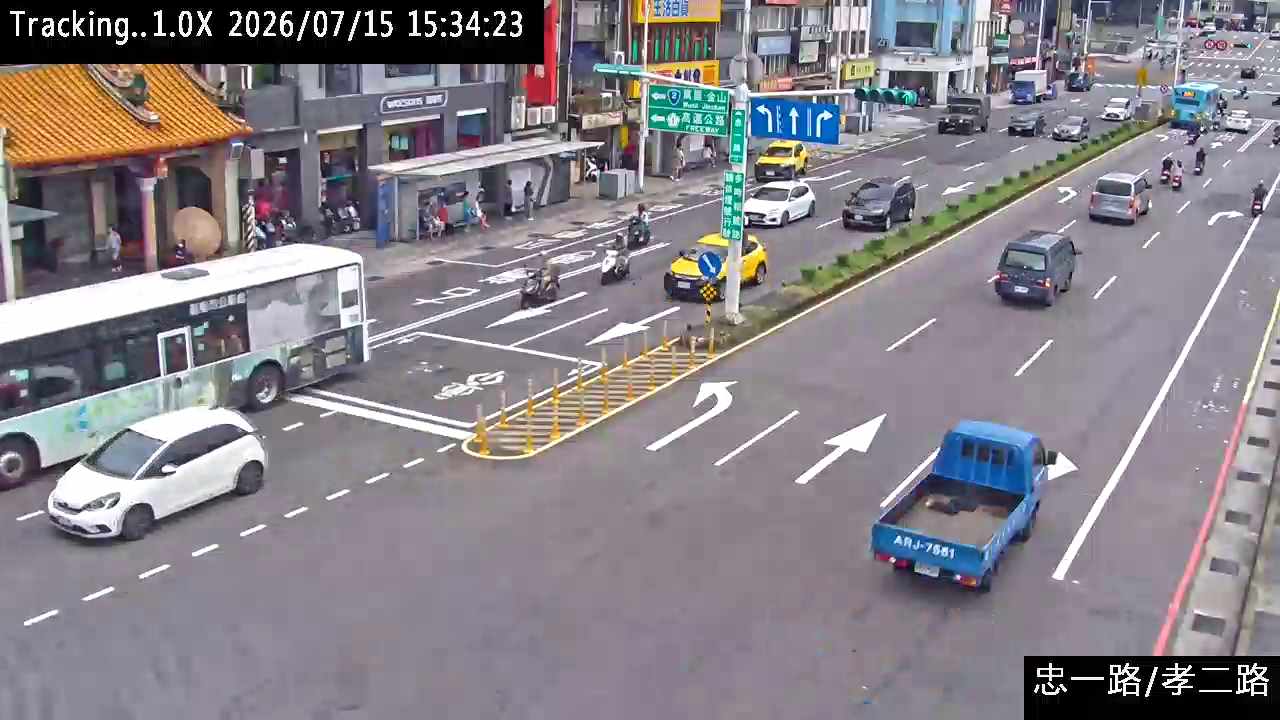 基隆市道路 忠一路 孝二路即時影像