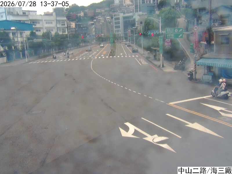 基隆市道路 中山二路 海三廠即時影像