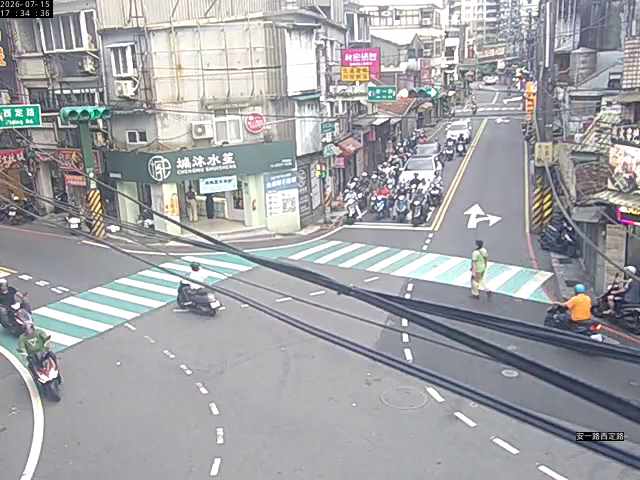 基隆市道路 安一路 西定路即時影像