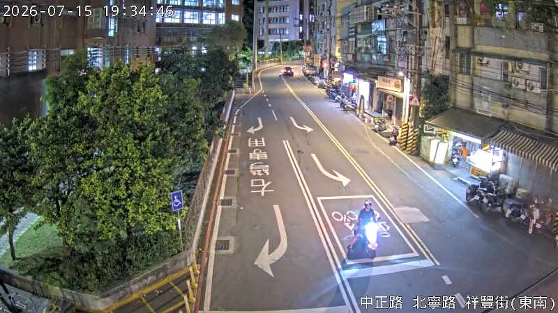 基隆市道路 中正路 北寧路 祥豐街(東南)即時影像