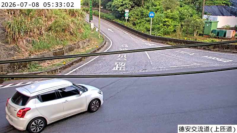基隆市道路 德安交流道(上匝道)即時影像