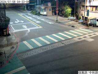 基隆市道路 復興路 中和路即時影像