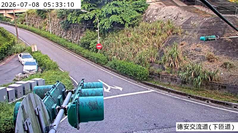 基隆市道路 德安交流道(下匝道)即時影像