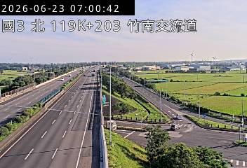 國道三號 119K+203 竹南交流道即時影像