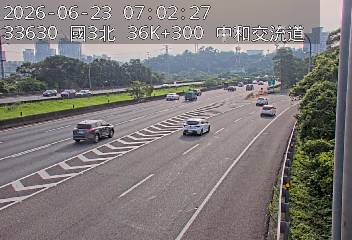 國道三號 36K+300 中和交流道即時影像