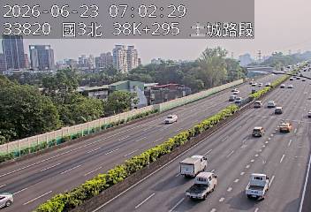 國道三號 38K+295 土城路段即時影像