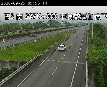 國道三號 297K+000 中埔交流道 南下入口2即時影像