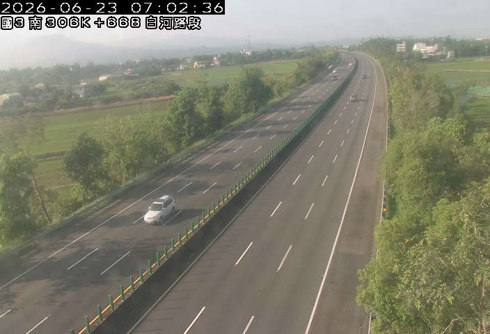 國道三號 306K+668 白河路段即時影像