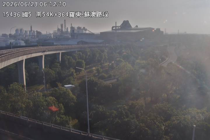 國道五號 54K+364 羅東-蘇澳路段即時影像