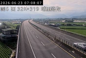國道六號 32K+319 埔里路段即時影像