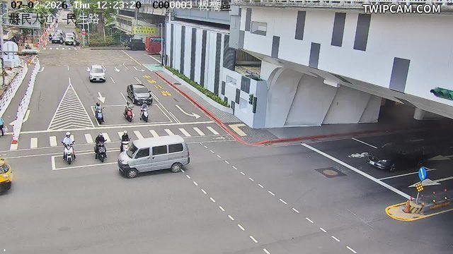新北市道路 縣民大道、民生路即時影像