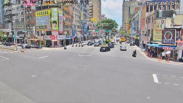 新北市道路 中山路、三民路即時影像