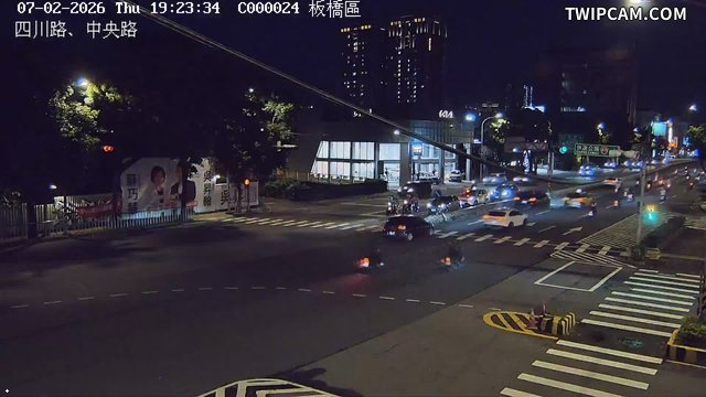 新北市道路 四川路、中央路