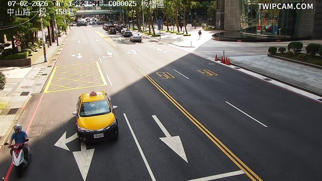 新北市道路 中山路一段、158巷即時影像