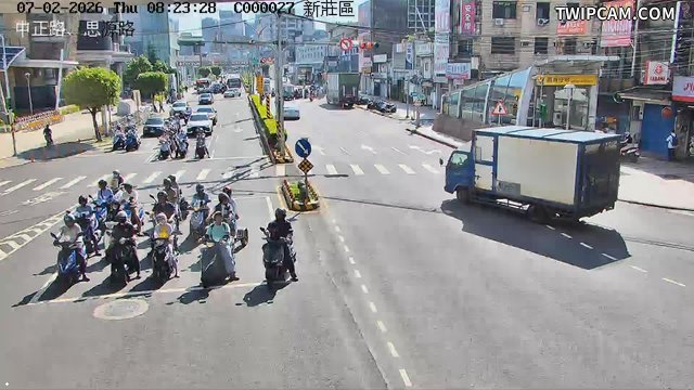 新北市道路 中正路、思源路即時影像