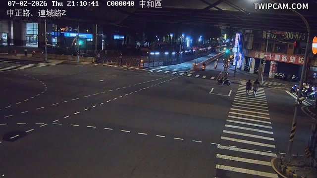 新北市道路 中正路、連城路2即時影像