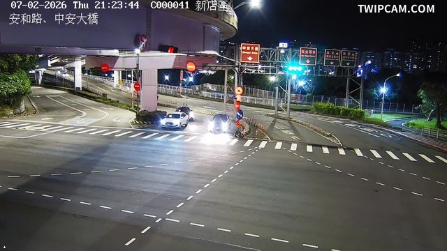 新北市道路 安和路、中安大橋即時影像