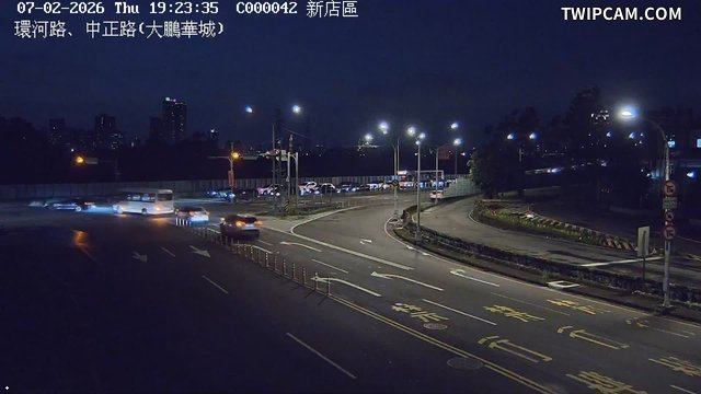 新北市道路 環河路、中正路即時影像