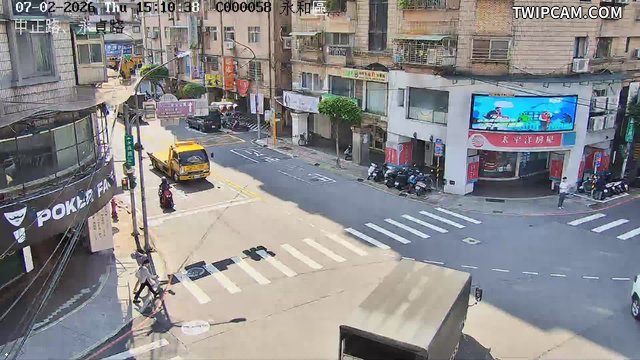 新北市道路 中正路、永貞路即時影像