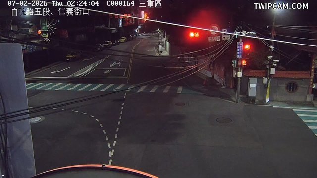 新北市道路 自強路五段、仁義街口
