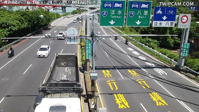 新北市道路 民權路、自強路口