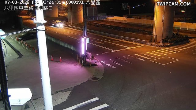 新北市道路 中華路商港路口