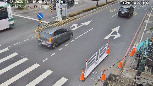 新北市道路 縣民大道、館前西路即時影像