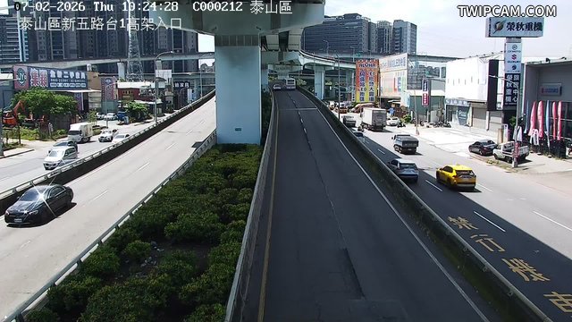 新北市道路 新五路台1高架入口即時影像