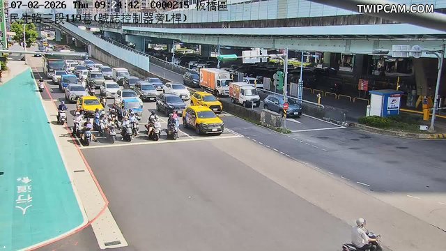新北市道路 民生路三段119巷(號誌控制器旁L桿)即時影像