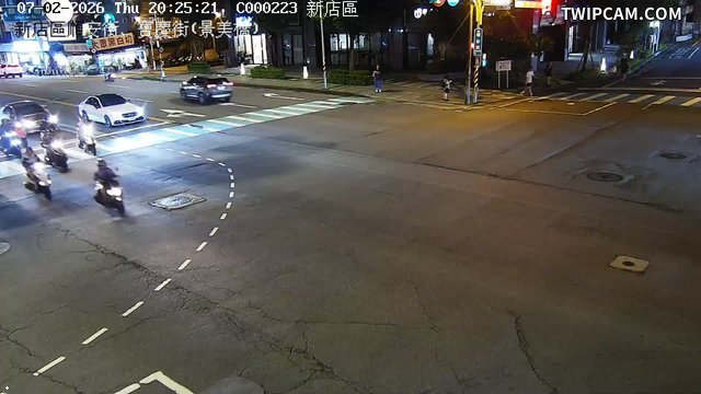 新北市道路 順安街、寶慶街(景美橋)即時影像