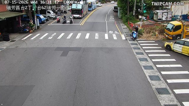 新北市道路 台2丁、台62瑞芳一匝道即時影像