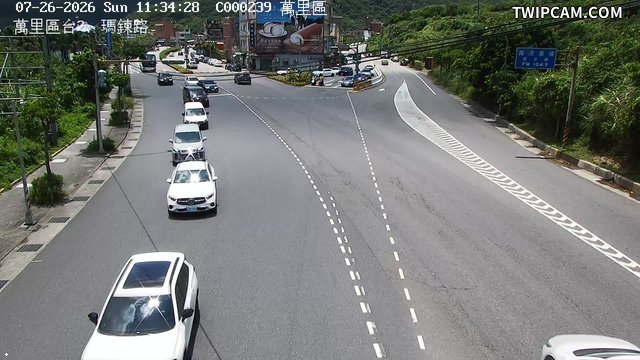 新北市道路 台2、瑪鋉路即時影像