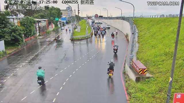 新北市道路 環河道路、21號越堤道