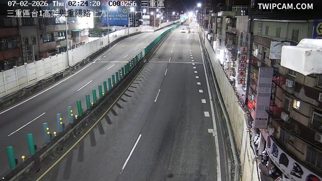 新北市道路 台1高架與重陽路上方