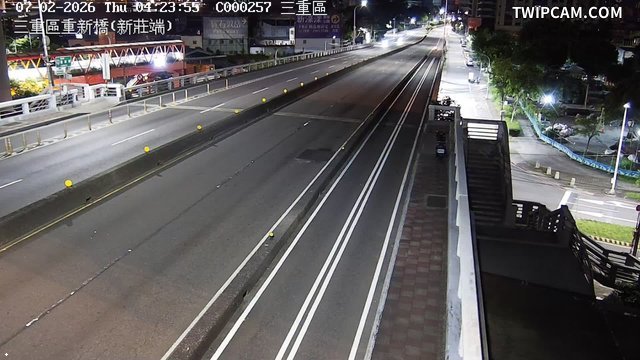 新北市道路 重新橋(新莊端)即時影像