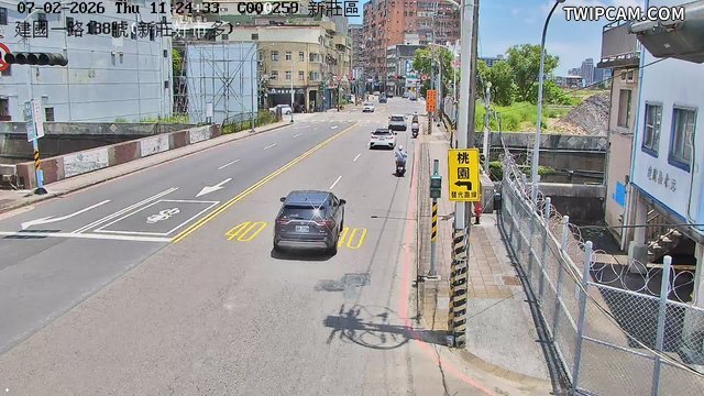 新北市道路 建國一路138號(新莊好市多)即時影像