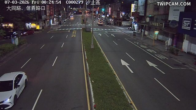 新北市道路 大同路、信義路口即時影像