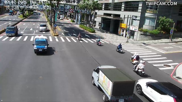新北市道路 中正東路八勢路即時影像
