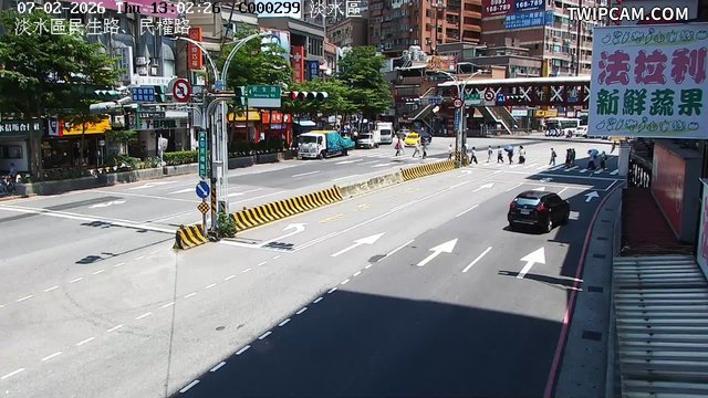 新北市道路 民生路民權路即時影像