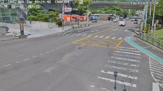 新北市道路 民權路橫科路即時影像