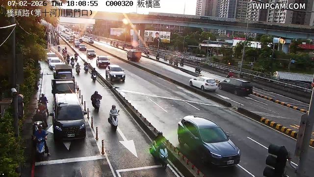 新北市道路 橋頭路(第十河川局門口)即時影像