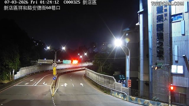 新北市道路 祥和路安德街60巷即時影像
