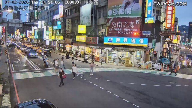 新北市道路 景新街與安樂路2巷即時影像